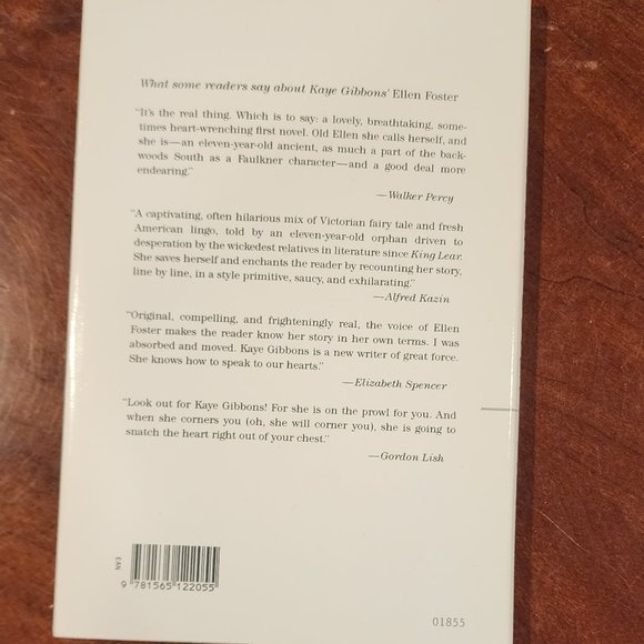 Ellen Foster A Paperback Novel By Kaye Gibbons - Picture 4 of 6